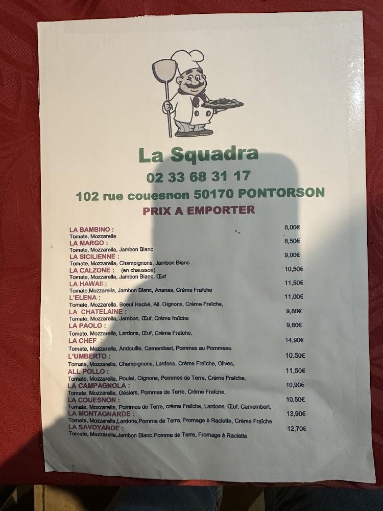 pizzeria la squadra - Menu Image 3